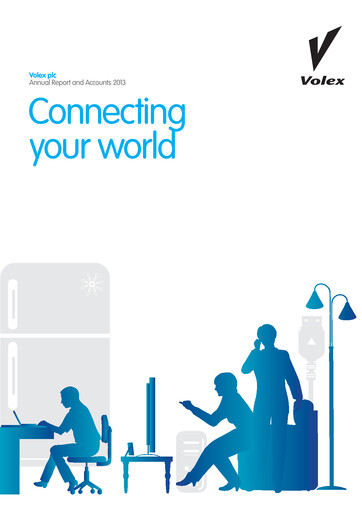 Thumbnail Volex plc Annual Report 2013