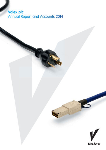 Thumbnail Volex plc Annual Report 2014