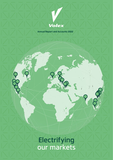 Thumbnail Volex plc Annual Report 2022