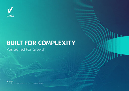 Thumbnail Volex plc Annual Report 2026