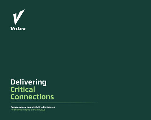 Thumbnail Volex plc ESG Report 2025