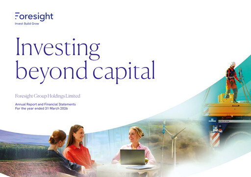 Thumbnail Foresight Group Annual Report 2025-2026