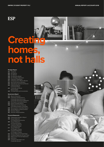 Vorschaubild Empiric Student Property Plc Jahresbericht 2018