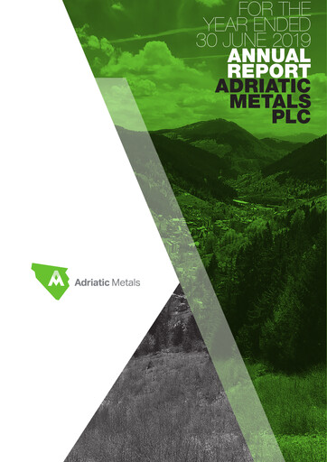 Thumbnail Adriatic Metals Annual Report 2019