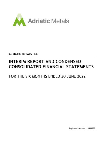 Thumbnail Adriatic Metals Half-year Report 2022-h1