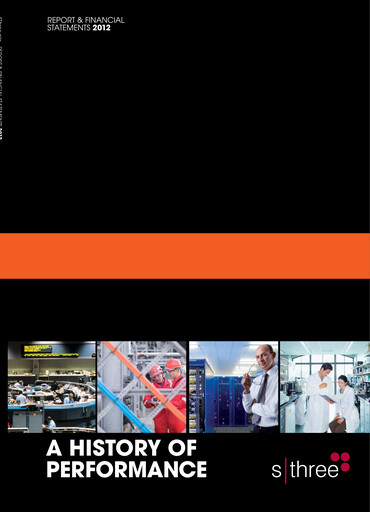 Thumbnail SThree Annual Report 2012