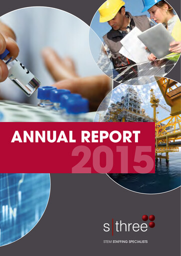 Thumbnail SThree Annual Report 2015