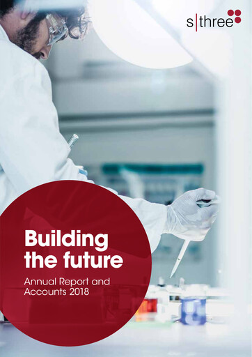 Thumbnail SThree Annual Report 2018