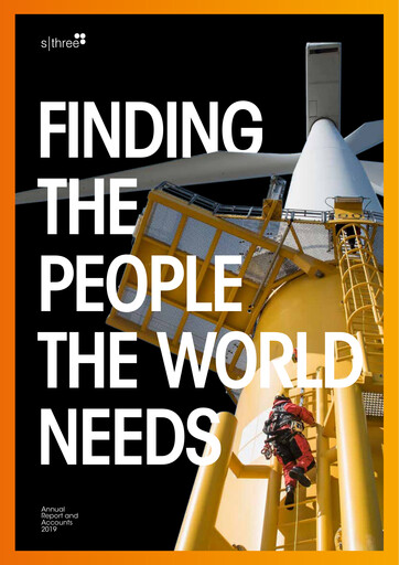 Thumbnail SThree Annual Report 2019