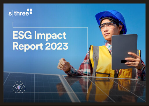Thumbnail SThree ESG Report 2023