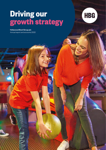 Thumbnail Hollywood Bowl Group Annual Report 2022