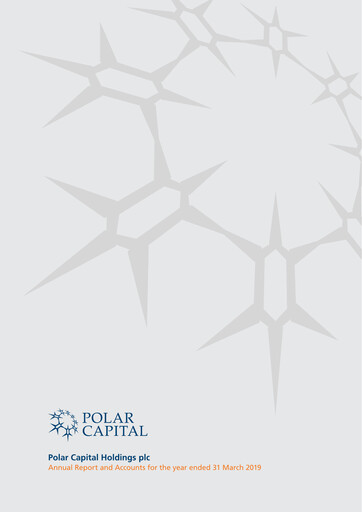 Thumbnail Polar Capital Holdings Annual Report 2019