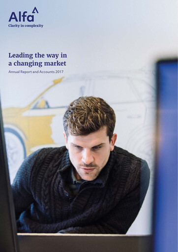 Thumbnail Alfa Financial Software Annual Report 2017