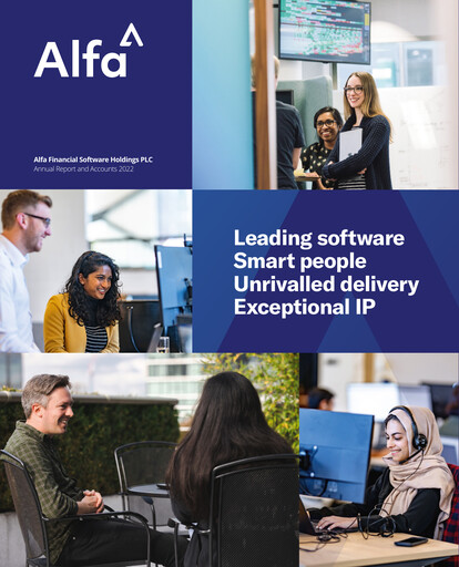 Thumbnail Alfa Financial Software Annual Report 2022