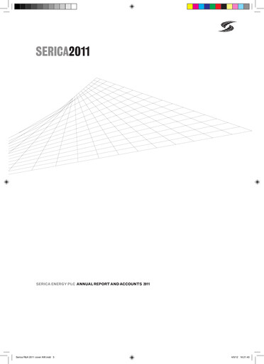 Thumbnail Serica Energy Annual Report 2011