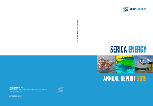 Thumbnail Serica Energy Annual Report 2015
