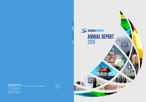 Thumbnail Serica Energy Annual Report 2016