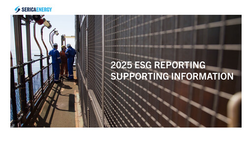 Thumbnail Serica Energy ESG Report 2025