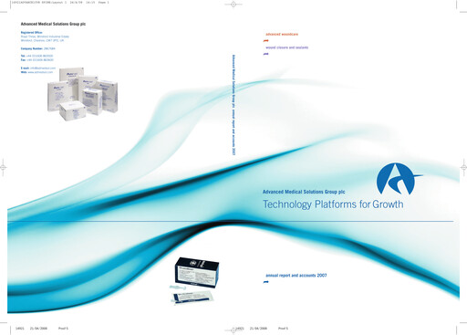 Thumbnail Advanced Medical Solutions Group Annual Report 2007