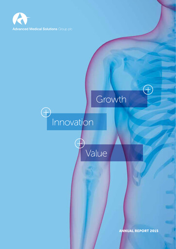 Thumbnail Advanced Medical Solutions Group Annual Report 2015