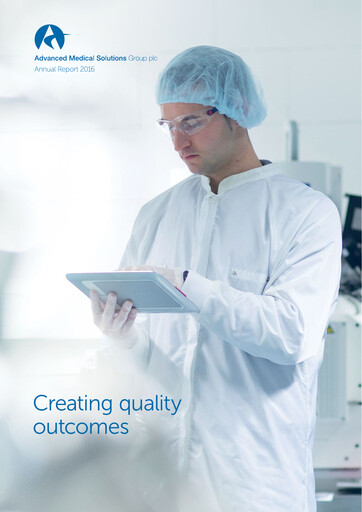 Thumbnail Advanced Medical Solutions Group Annual Report 2016