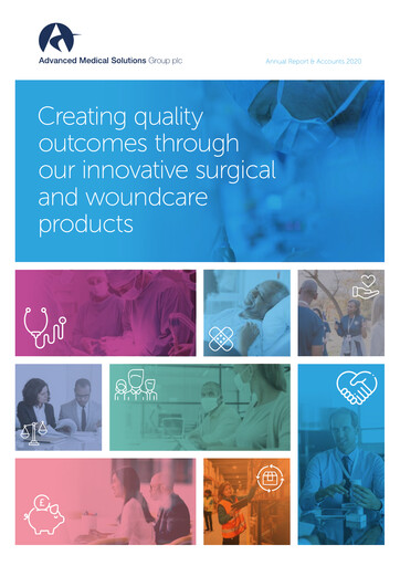 Thumbnail Advanced Medical Solutions Group Annual Report 2020