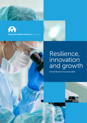 Thumbnail Advanced Medical Solutions Group Annual Report 2022