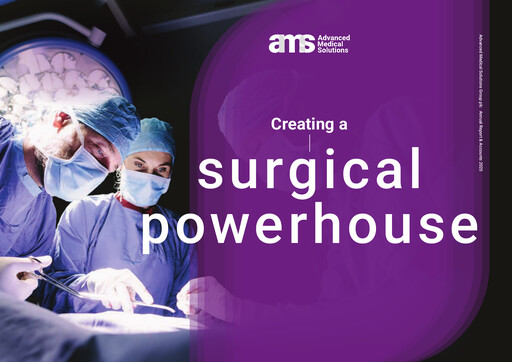 Thumbnail Advanced Medical Solutions Group Annual Report 2025