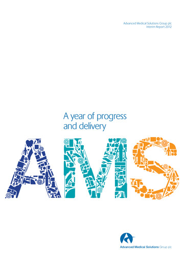 Thumbnail Advanced Medical Solutions Group Half-year Report 2012-h1