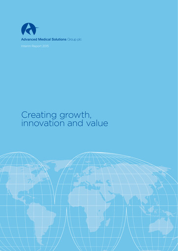 Thumbnail Advanced Medical Solutions Group Half-year Report 2015-h1