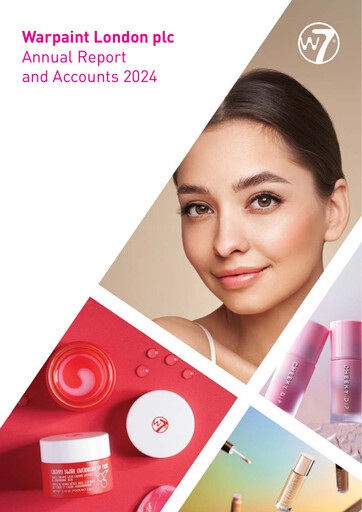 Thumbnail Warpaint London PLC Annual Report 2024