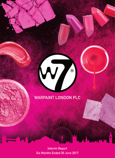 Thumbnail Warpaint London PLC Half-year Report 2017-h1