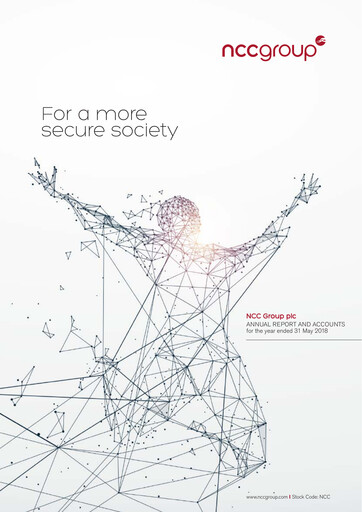 Thumbnail NCC Group plc Annual Report 2018
