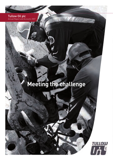 Thumbnail Tullow Oil Annual Report 2007