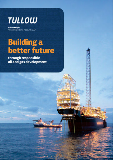 Thumbnail Tullow Oil Annual Report 2024