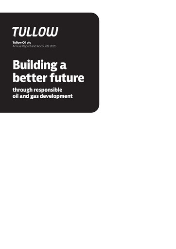 Thumbnail Tullow Oil Annual Report 2025