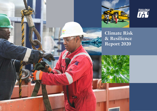 Thumbnail Tullow Oil ESG Report 2020