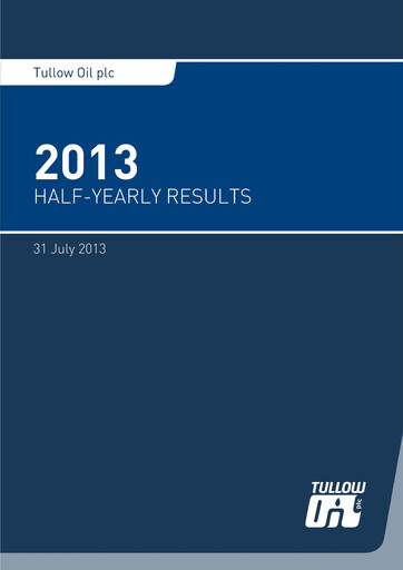 Thumbnail Tullow Oil Half-year Report 2013-h1