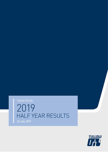 Thumbnail Tullow Oil Half-year Report 2019-h1