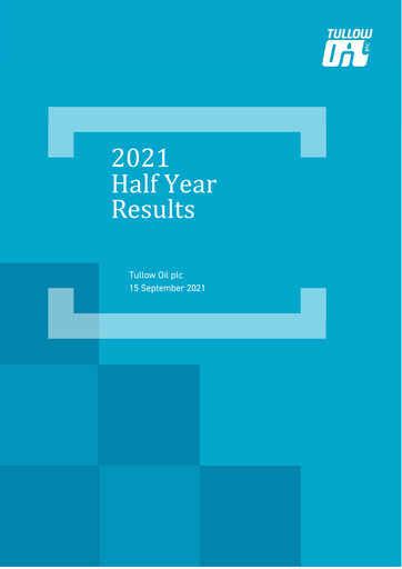 Thumbnail Tullow Oil Half-year Report 2021-h1