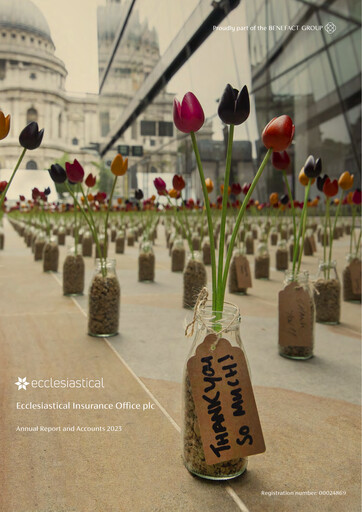 Thumbnail Ecclesiastical Insurance Office plc Annual Report 2023
