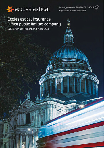 Thumbnail Ecclesiastical Insurance Office plc Annual Report 2025