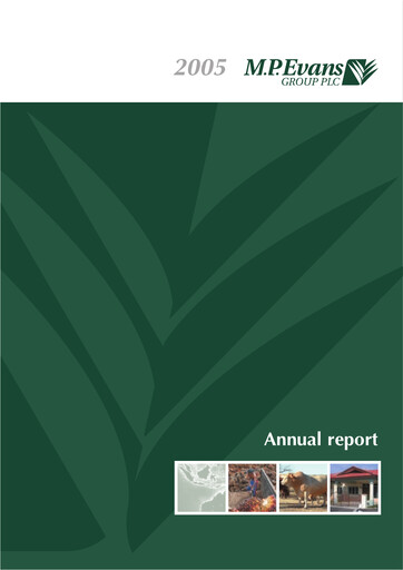 Thumbnail M.P. Evans Group PLC Annual Report 2005