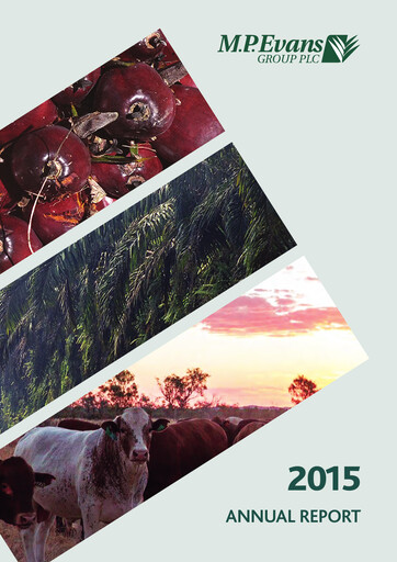 Thumbnail M.P. Evans Group PLC Annual Report 2015