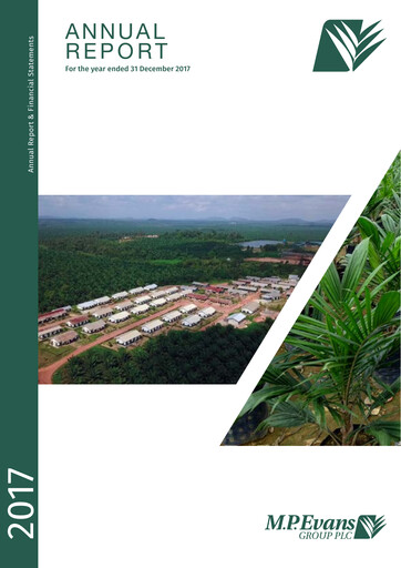 Thumbnail M.P. Evans Group PLC Annual Report 2017