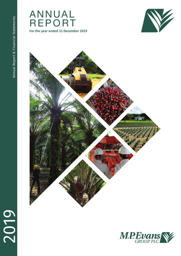 Thumbnail M.P. Evans Group PLC Annual Report 2019