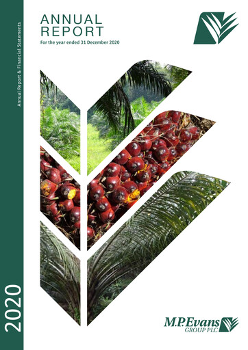 Thumbnail M.P. Evans Group PLC Annual Report 2020