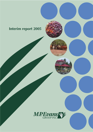 Thumbnail M.P. Evans Group PLC Half-year Report 2005-h1