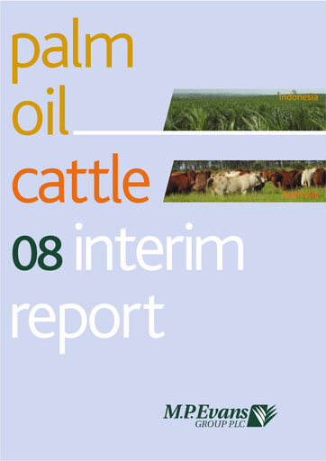 Thumbnail M.P. Evans Group PLC Half-year Report 2008-h1