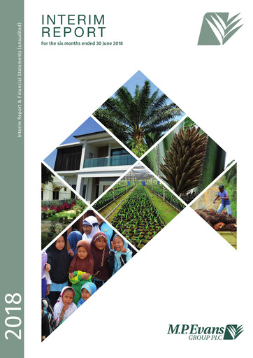 Thumbnail M.P. Evans Group PLC Half-year Report 2018-h1
